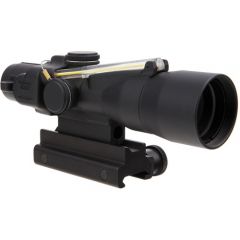 Trijicon ACOG 3x30mm Compact Dual Illuminated Scope Amber Chevron 7.62x51mm Ball Reticle with Colt Knob Thumbscrew Mount