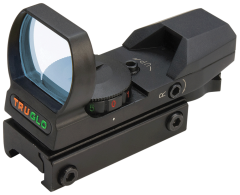 TruGlo TG-8360B Open Dot Sight  Black Anodized 1x 34mm 5 MOA Dual (Red/Green) Illuminated Multi Reticle
