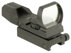 TruGlo TG-8370B Open Dot Sight  Black Anodized 1x 34mm 5 MOA Dual (Red/Green) Illuminated Dot Reticle