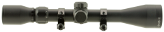 TruGlo TG-853940B Trushot  Black Anodized 3-9x40mm 1" Tube Duplex Reticle w/Rings