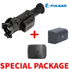 Pulsar Trail 2 LRF XQ50 Thermal Riflescope Package