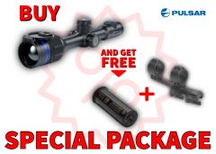 Pulsar THERMION 2 Thermal Imaging XQ38 Riflescope Package