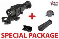 AGM Rattler TS35-384 Compact Medium Range Thermal Imaging Rifle Scope 384x288 (50 Hz), 35 mm lens Package