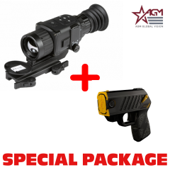 AGM Rattler TS25-384 Compact Short/Medium Range Thermal Imaging Rifle Scope 384x288 (50 Hz), 25 mm lens Package