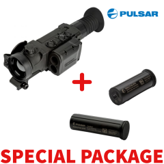 Pulsar Trail 2 LRF XQ50 Thermal Riflescope Package