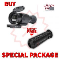 AGM Rattler TS50-640  Compact Thermal Imaging Rifle Scope 640×512 (50 Hz), 50 mm lens Package