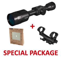 ATN X-Sight-4k 3-14x Pro Smart Day and Night Vision Hunting Rifle Scope Package