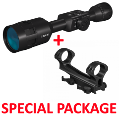 Open Box - ATN X-Sight-4k 3-14x Pro Smart Day and Night Vision Hunting Rifle Scope Package