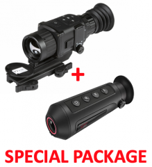 AGM Rattler TS35-384 Compact Medium Range Thermal Imaging Rifle Scope 384x288 (50 Hz), 35 mm lens Package