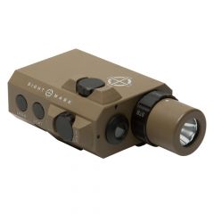 Sightmark LoPro Combo Flashlight (Visible and IR) and Green Laser Sight - Dark Earth