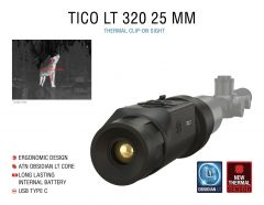 ATN TICO LT 320, 25 mm Thermal Clip-On